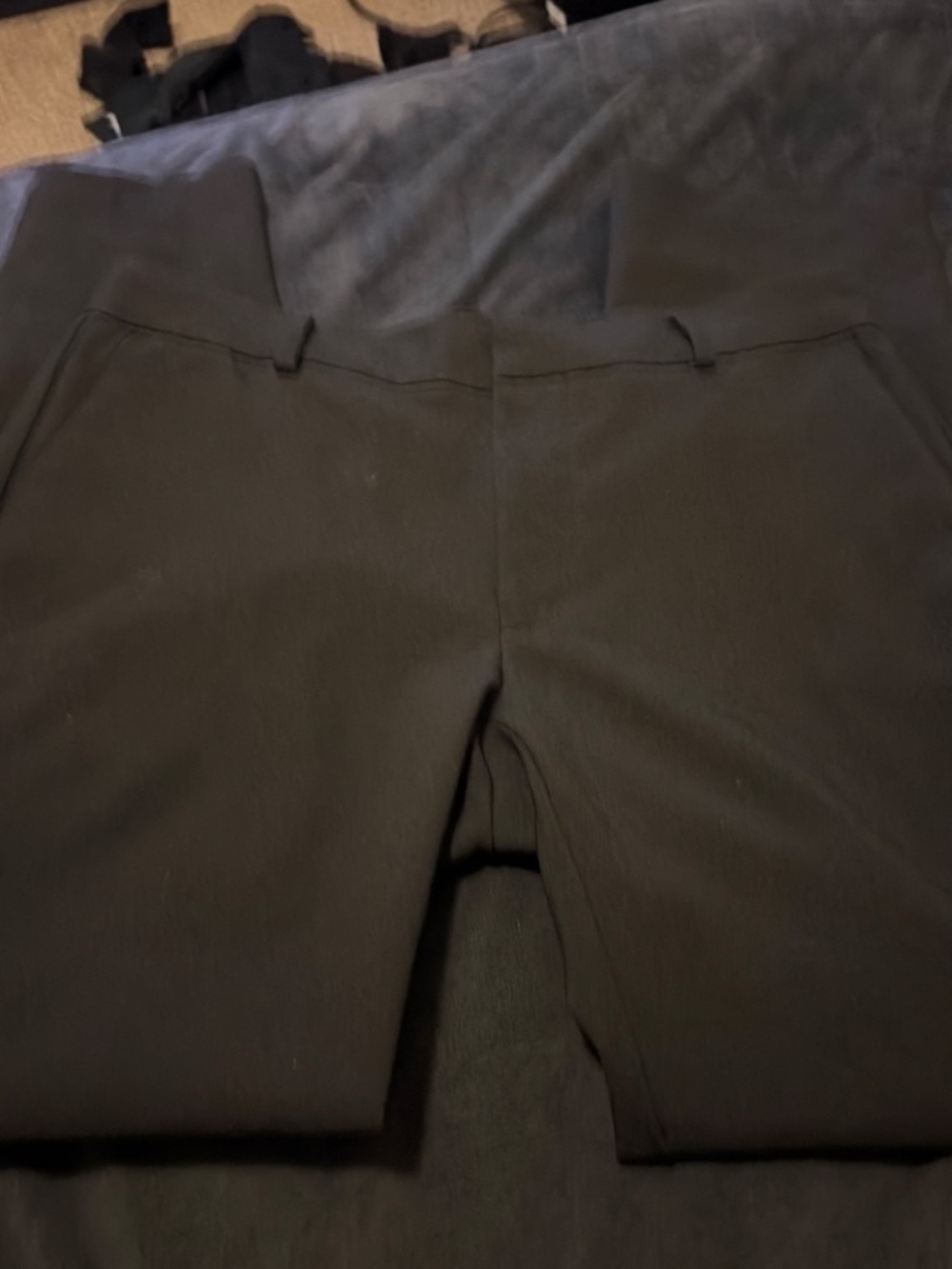 Van Heusen Men's Black Dress Pants - Stretch Tailored Style